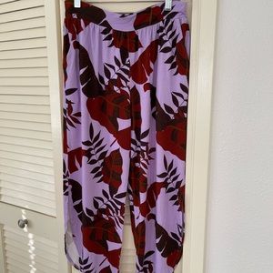 Fighting Eel x Ava Sky Pant Kiki in majestic plantain